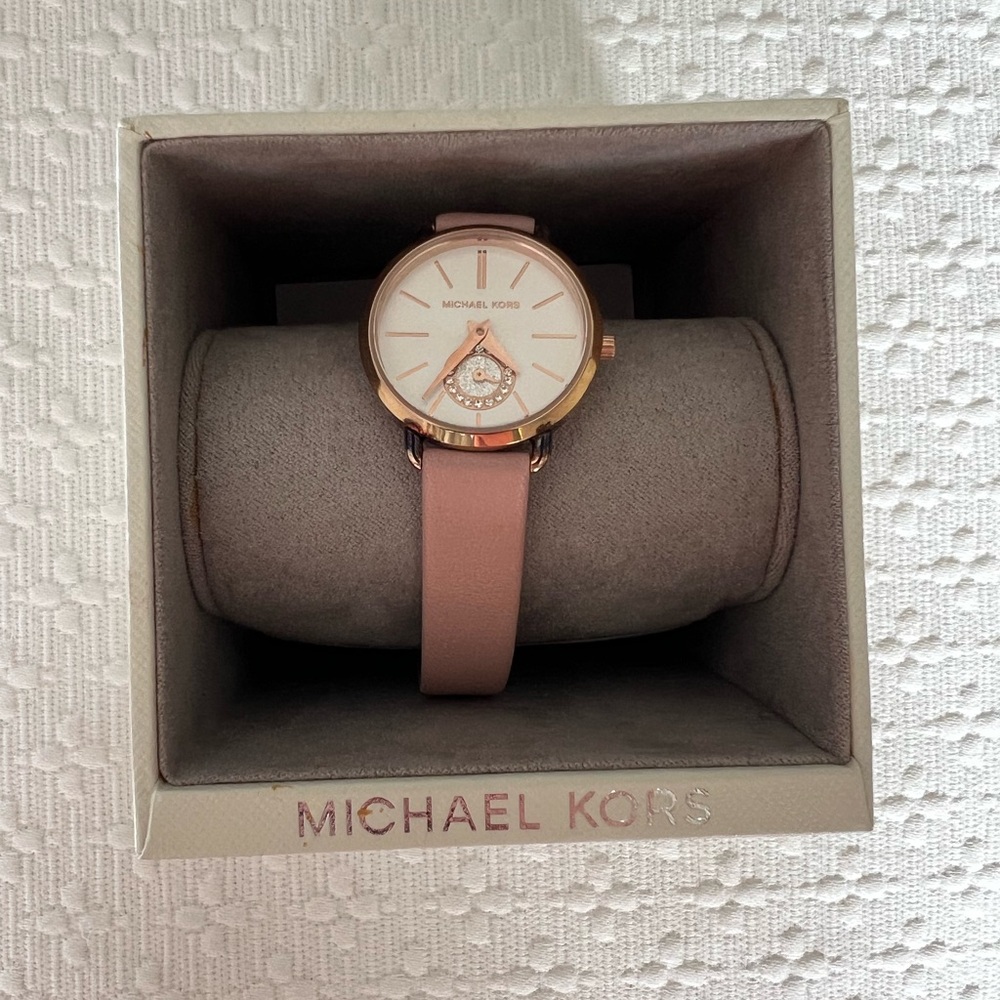 Michael Kors Rose Gold and Pink Women's Watch